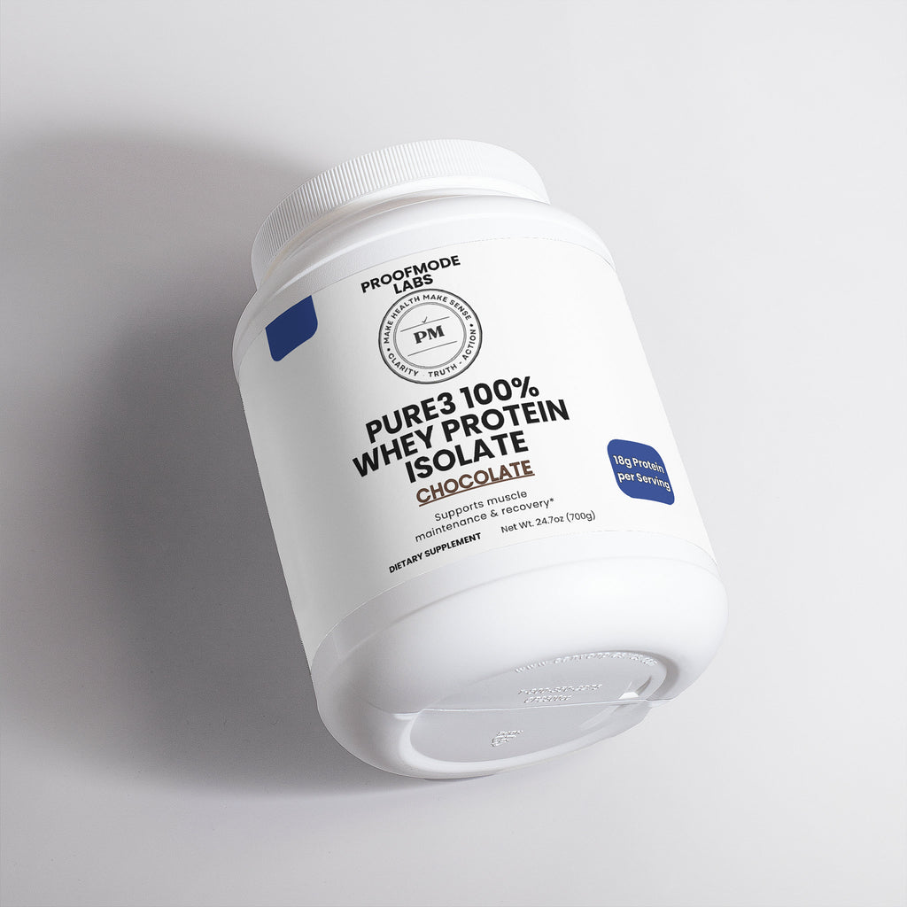 Pure3 100% Whey Protein Isolate (Chocolate)
