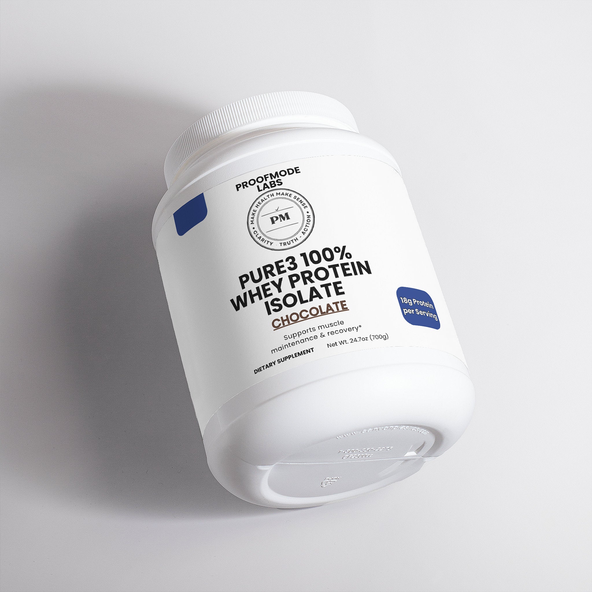 Pure3 100% Whey Protein Isolate (Chocolate)