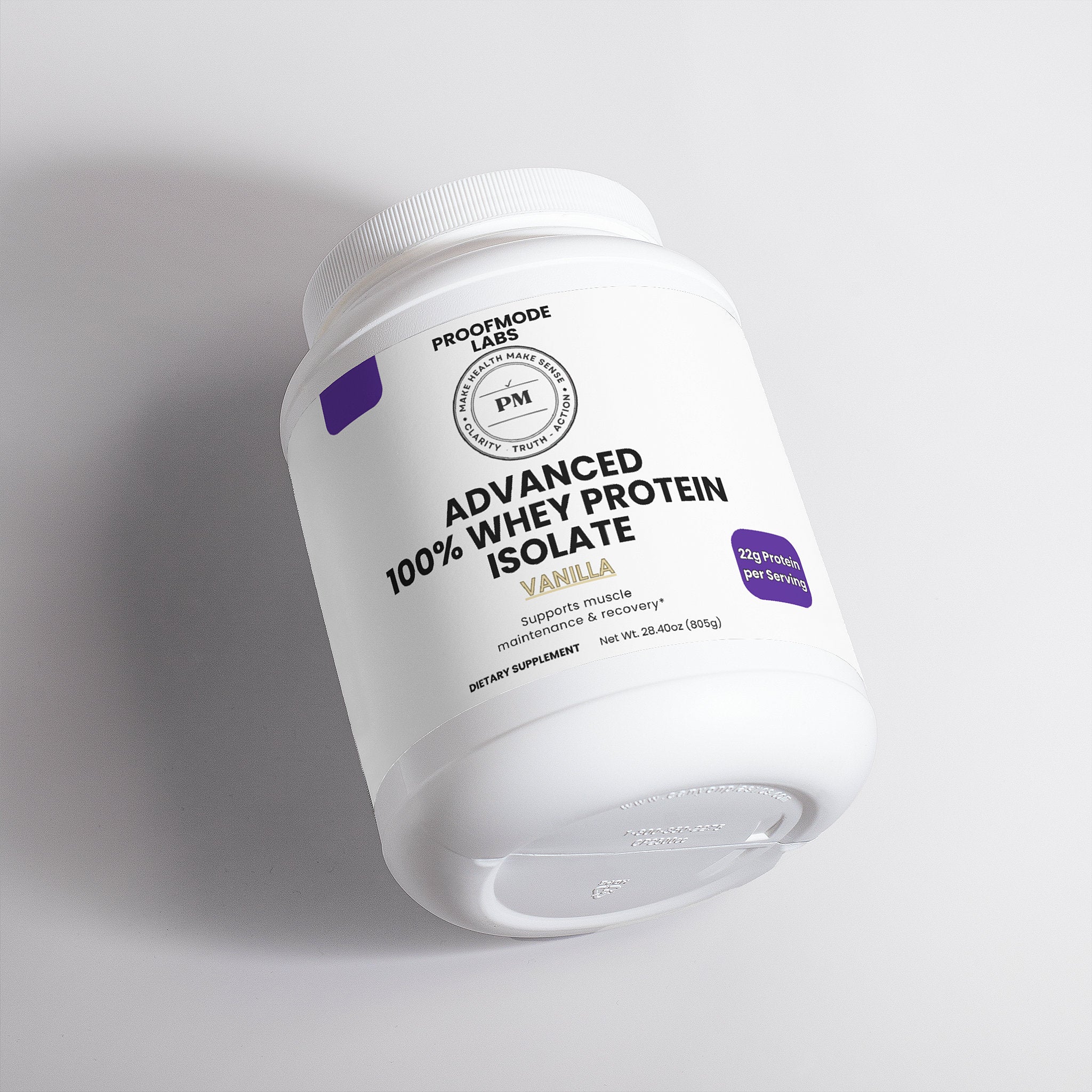 Advanced 100% Whey Protein Isolate (Vanilla)