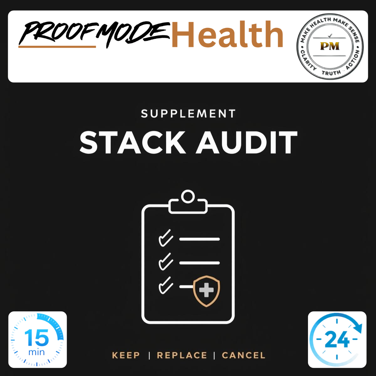 ProofMode Supplement Stack Audit™