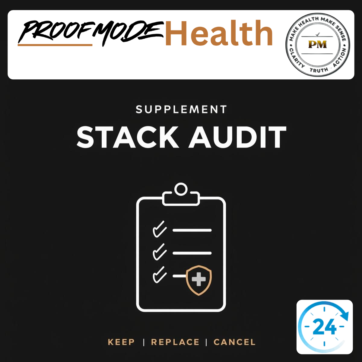 ProofMode Supplement Stack Audit™