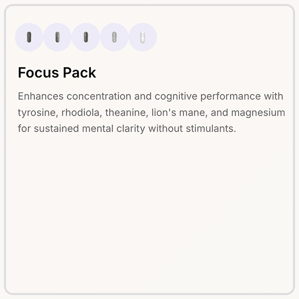 Focus Pack